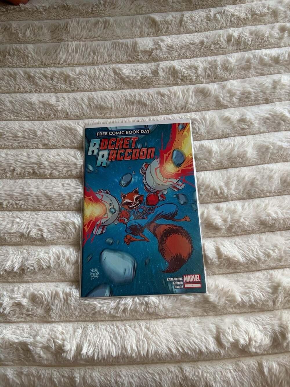 Rocket Raccoon Free Comic Book Day #1 Skottie Young Cover Marvel 2014